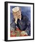Van Gogh: Dr Gachet-Vincent van Gogh-Framed Giclee Print