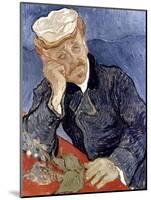 Van Gogh: Dr Gachet-Vincent van Gogh-Mounted Giclee Print