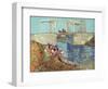 Van Gogh: Drawbridge, 1888-Vincent van Gogh-Framed Giclee Print