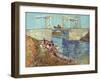 Van Gogh: Drawbridge, 1888-Vincent van Gogh-Framed Giclee Print