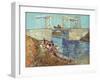 Van Gogh: Drawbridge, 1888-Vincent van Gogh-Framed Giclee Print