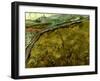 Van Gogh: Field, 1890-Vincent van Gogh-Framed Giclee Print