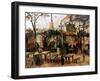 Van Gogh: Guingette, 1886-Vincent van Gogh-Framed Giclee Print