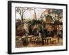 Van Gogh: Guingette, 1886-Vincent van Gogh-Framed Giclee Print