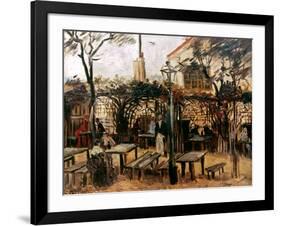 Van Gogh: Guingette, 1886-Vincent van Gogh-Framed Giclee Print