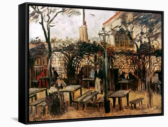 Van Gogh: Guingette, 1886-Vincent van Gogh-Framed Stretched Canvas
