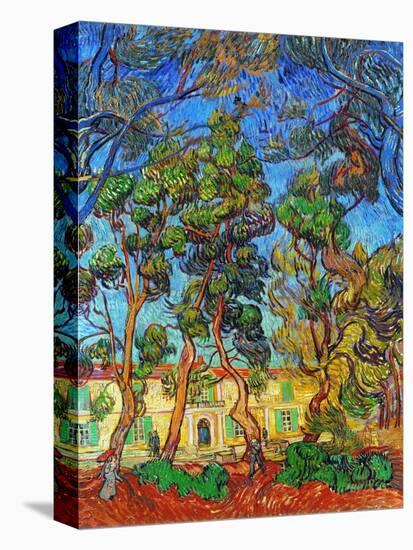Van Gogh: Hospital, 1889-Vincent van Gogh-Stretched Canvas