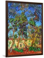 Van Gogh: Hospital, 1889-Vincent van Gogh-Framed Giclee Print
