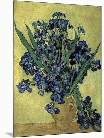 Van Gogh, Irises(1890)-null-Mounted Giclee Print