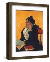 Van Gogh: L'Arlesienne, 1888-Vincent van Gogh-Framed Giclee Print