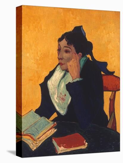 Van Gogh: L'Arlesienne, 1888-Vincent van Gogh-Stretched Canvas