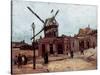 Van Gogh: La Moulin, 1886-Vincent van Gogh-Stretched Canvas