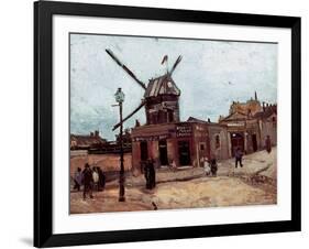 Van Gogh: La Moulin, 1886-Vincent van Gogh-Framed Giclee Print