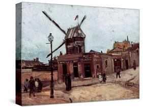 Van Gogh: La Moulin, 1886-Vincent van Gogh-Stretched Canvas