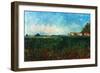 Van Gogh: Landscape, 1888-Vincent van Gogh-Framed Giclee Print