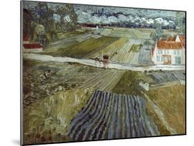 Van Gogh: Landscape, C1888-Vincent van Gogh-Mounted Giclee Print