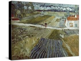 Van Gogh: Landscape, C1888-Vincent van Gogh-Stretched Canvas