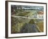 Van Gogh: Landscape, C1888-Vincent van Gogh-Framed Giclee Print