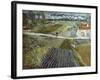 Van Gogh: Landscape, C1888-Vincent van Gogh-Framed Giclee Print