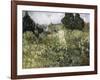 Van Gogh, Marguerite Gachet in the Garden-null-Framed Giclee Print