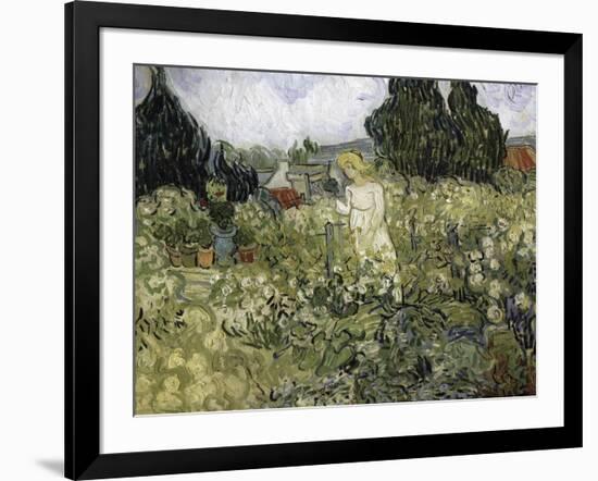 Van Gogh, Marguerite Gachet in the Garden-null-Framed Giclee Print