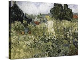 Van Gogh, Marguerite Gachet in the Garden-null-Stretched Canvas