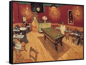 Van Gogh: Night Cafe, 1888-Vincent van Gogh-Framed Stretched Canvas