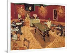 Van Gogh: Night Cafe, 1888-Vincent van Gogh-Framed Giclee Print