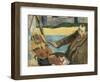 Van Gogh Painting Sunflowers-Paul Gauguin-Framed Art Print