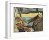 Van Gogh Painting Sunflowers-Paul Gauguin-Framed Art Print