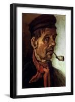 Van Gogh: Peasant, 1884-Vincent van Gogh-Framed Giclee Print