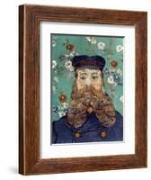 Van Gogh: Postman, 1889-Vincent van Gogh-Framed Giclee Print