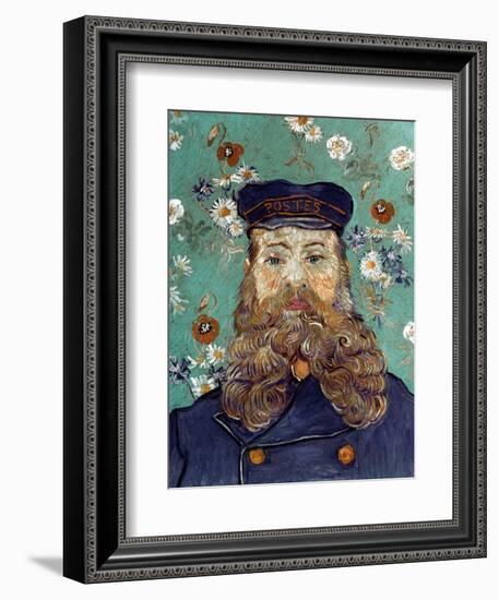 Van Gogh: Postman, 1889-Vincent van Gogh-Framed Giclee Print