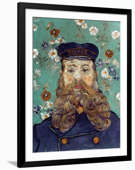 Van Gogh: Postman, 1889-Vincent van Gogh-Framed Giclee Print