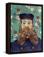 Van Gogh: Postman, 1889-Vincent van Gogh-Framed Stretched Canvas