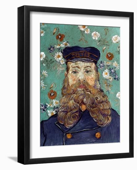 Van Gogh: Postman, 1889-Vincent van Gogh-Framed Giclee Print