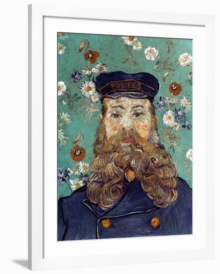 Van Gogh: Postman, 1889-Vincent van Gogh-Framed Giclee Print