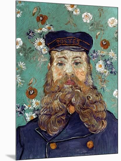 Van Gogh: Postman, 1889-Vincent van Gogh-Mounted Giclee Print