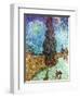 Van Gogh: Road, 1890-Vincent van Gogh-Framed Giclee Print