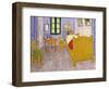 Van Gogh's Bedroom at Arles, 1889-Vincent van Gogh-Framed Premium Giclee Print