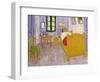 Van Gogh's Bedroom at Arles, 1889-Vincent van Gogh-Framed Premium Giclee Print