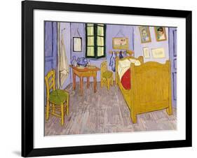 Van Gogh's Bedroom at Arles, 1889-Vincent van Gogh-Framed Giclee Print