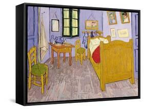 Van Gogh's Bedroom at Arles, 1889-Vincent van Gogh-Framed Stretched Canvas