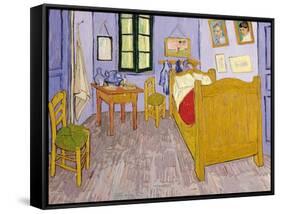 Van Gogh's Bedroom at Arles, 1889-Vincent van Gogh-Framed Stretched Canvas