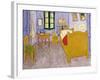 Van Gogh's Bedroom at Arles, 1889-Vincent van Gogh-Framed Premium Giclee Print