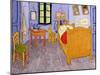 Van Gogh's Bedroom at Arles, 1889-Vincent van Gogh-Mounted Giclee Print
