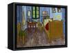 Van Gogh's Bedroom-Vincent van Gogh-Framed Stretched Canvas