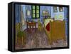 Van Gogh's Bedroom-Vincent van Gogh-Framed Stretched Canvas