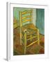 Van Gogh's Chair, 1888/89-Vincent van Gogh-Framed Giclee Print