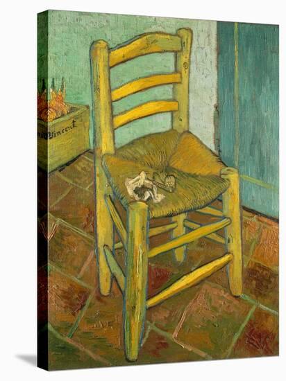 Van Gogh's Chair, 1888/89-Vincent van Gogh-Stretched Canvas